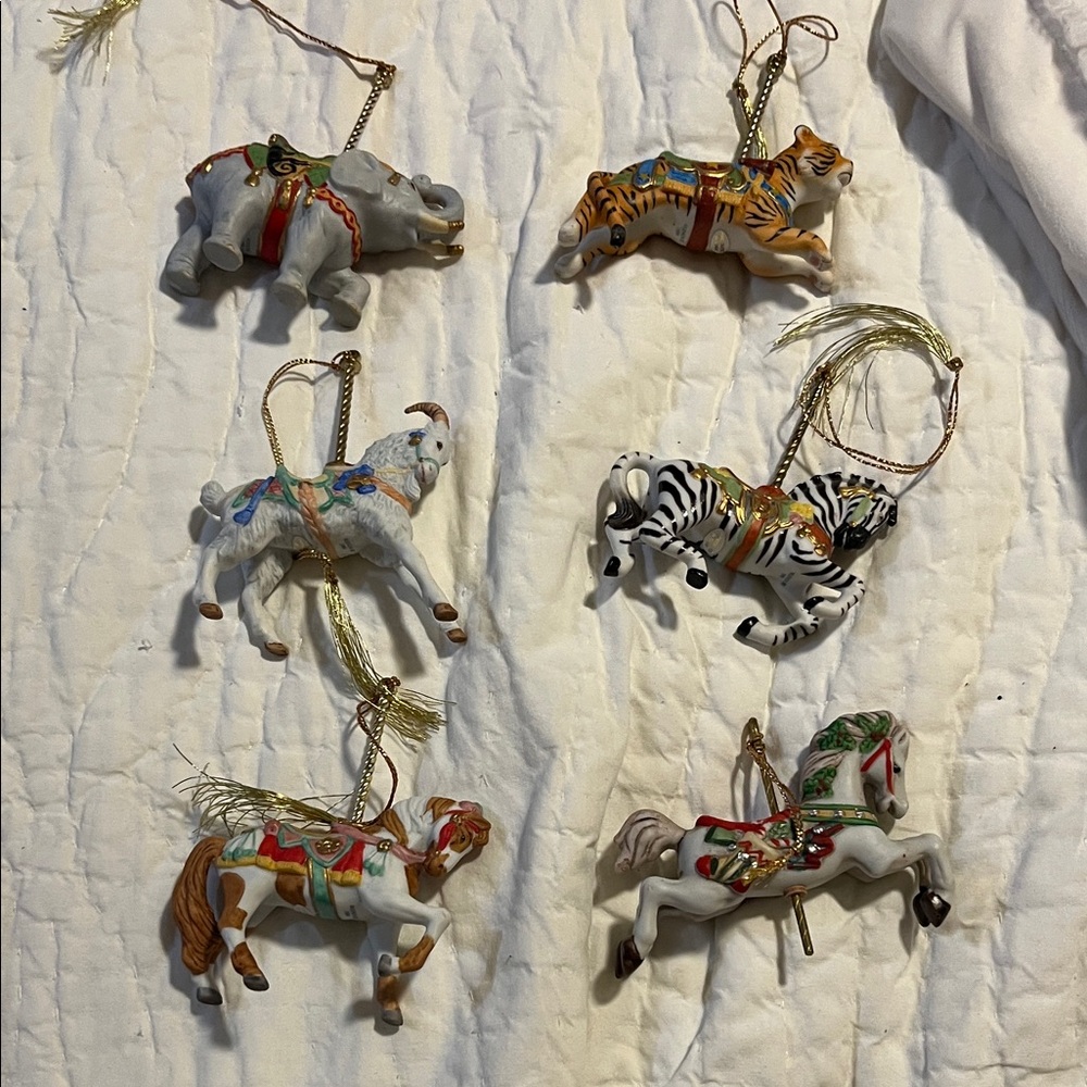 Lenox Vibrant Animal Ornament Collection set of 7 - Picture 8 of 10